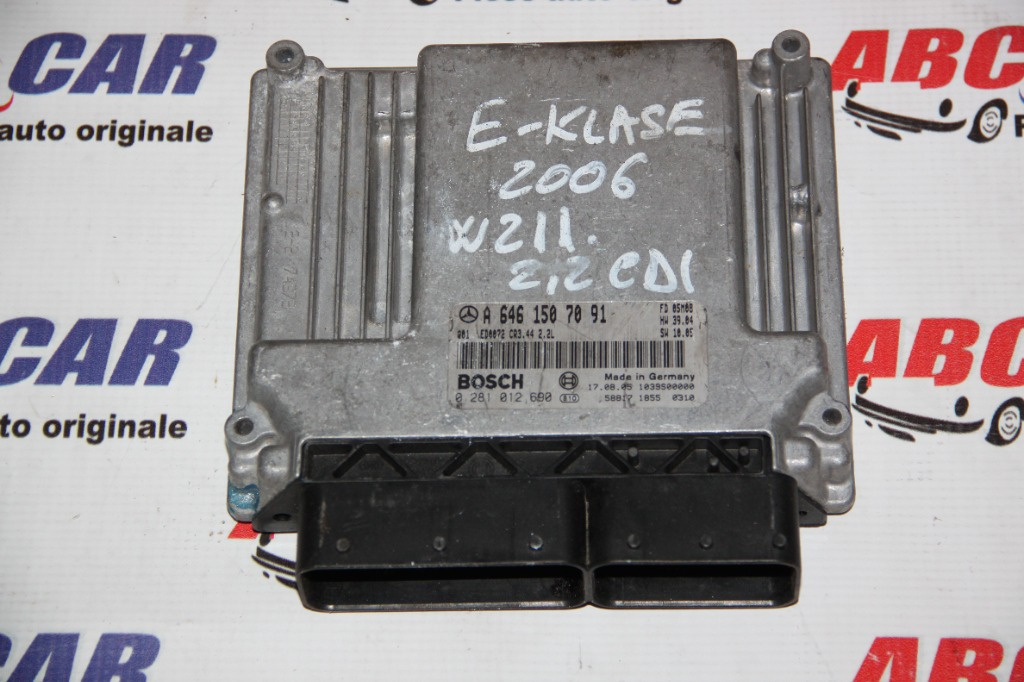 Calculator motor Mercedes E-Class W211 2004-2009 2.2 CDI A6461507091
