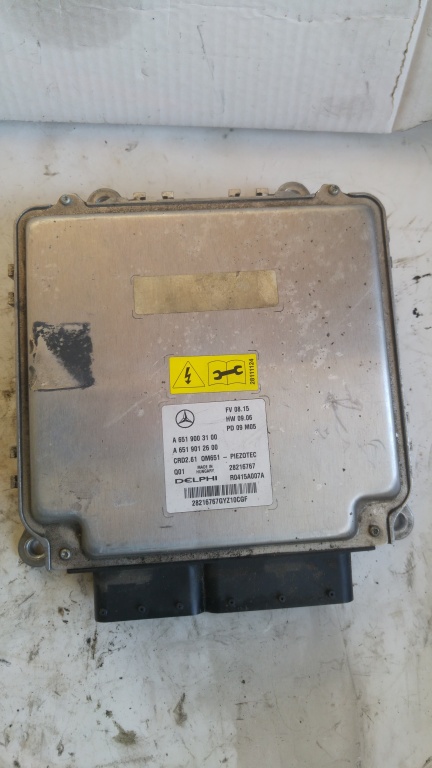 Calculator motor mercedes e-class w211 w212 2.2cdi a6519003100 a6519012600