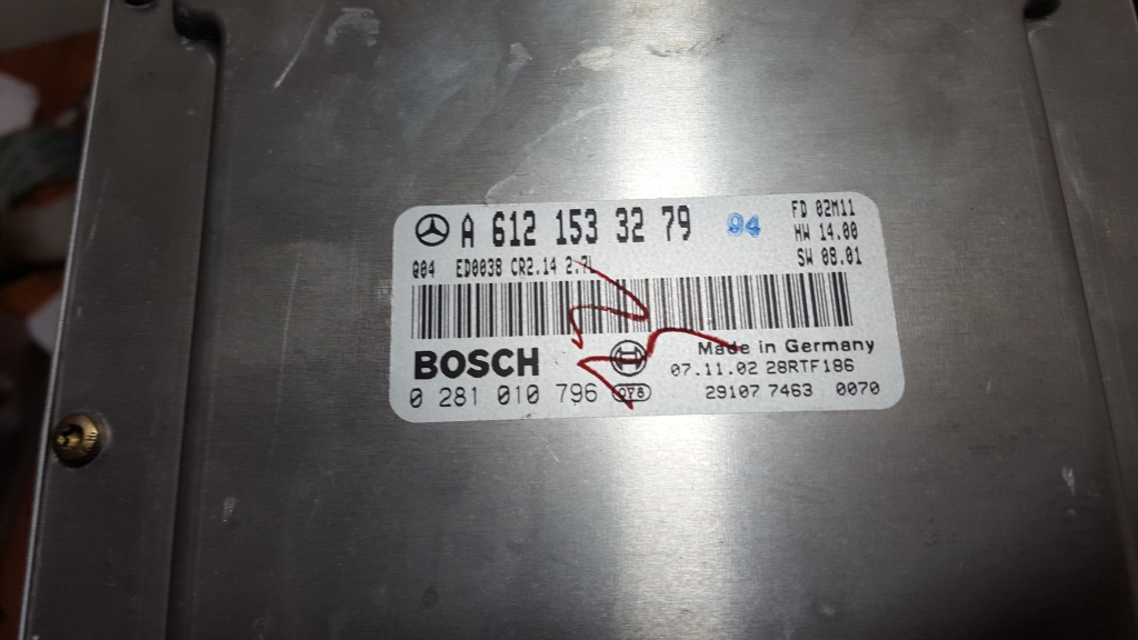 Calculator Motor Mercedes ML270CDI A612 153 32 79