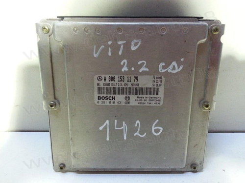 Calculator motor Mercedes VITO, 0281010431, A0001531179,