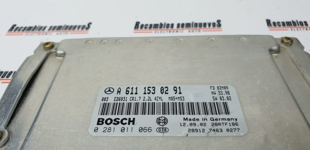 Calculator motor Mercedes VITO, 0281011066, A6111530291,