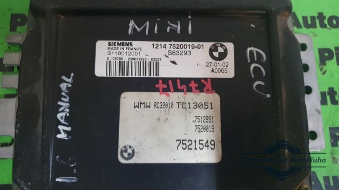 Calculator motor MINI Cooper (2001-2006) s118012001l