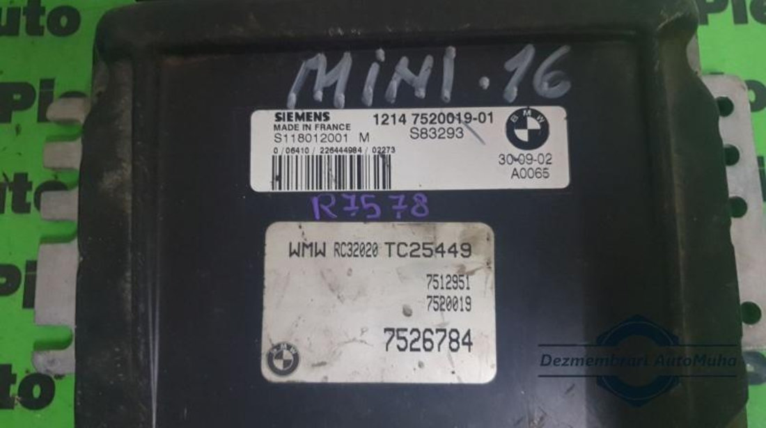 Calculator motor MINI Cooper (2001-2006) s118012001m