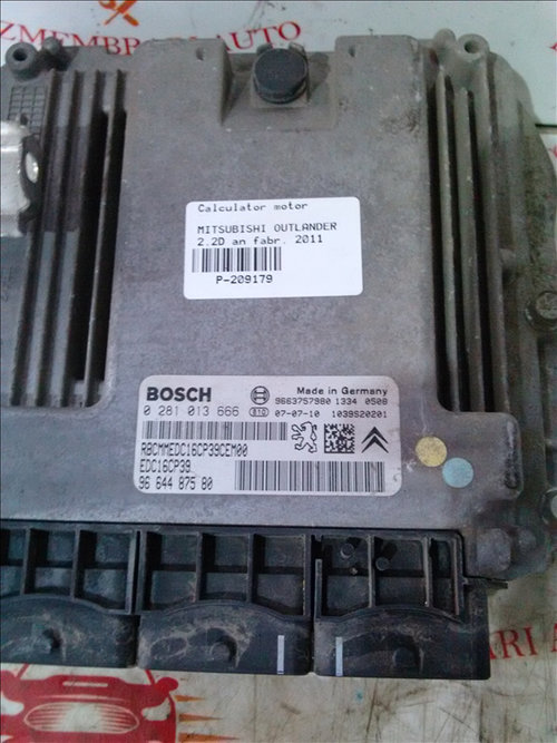 Calculator motor MITSUBISHI OUTLANDER 2.2D an fabr. 2011