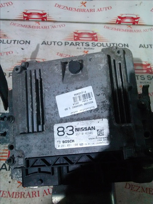 Calculator motor NISSAN QASHQAI 1.6 d an fabr. 2014