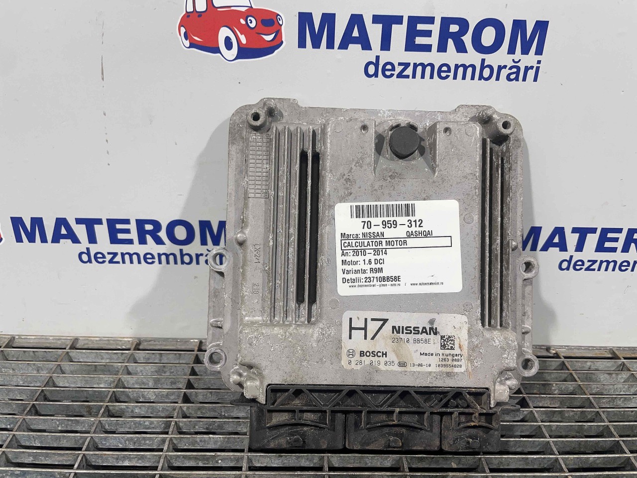 CALCULATOR MOTOR NISSAN QASHQAI 1.6 DCI - (2010 2014)