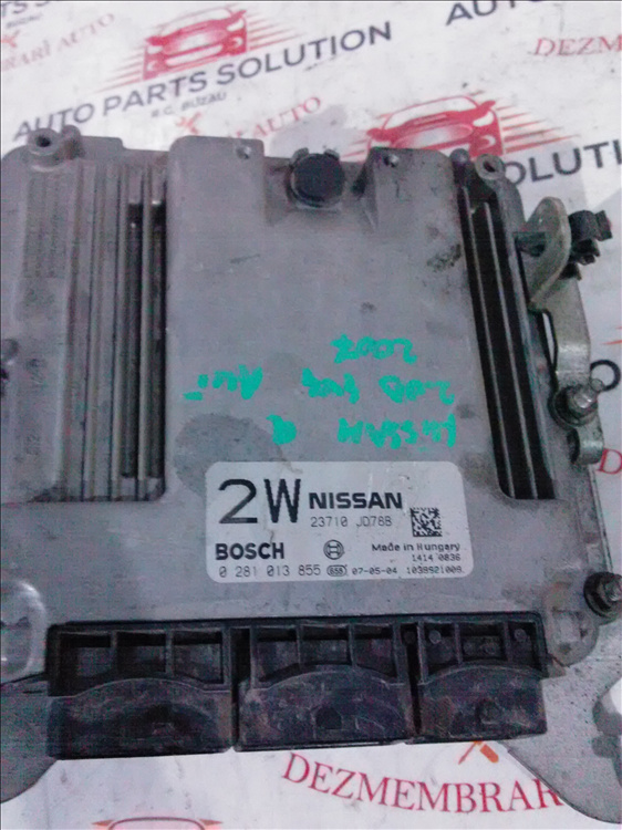 Calculator motor NISSAN QASHQAI 2.0 d an fabr. 2007