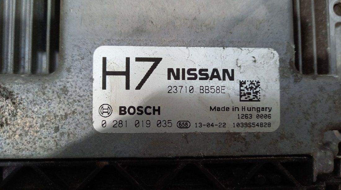 CALCULATOR MOTOR NISSAN QASHQAI QASHQAI 1.6 DCI - (2010 2014)