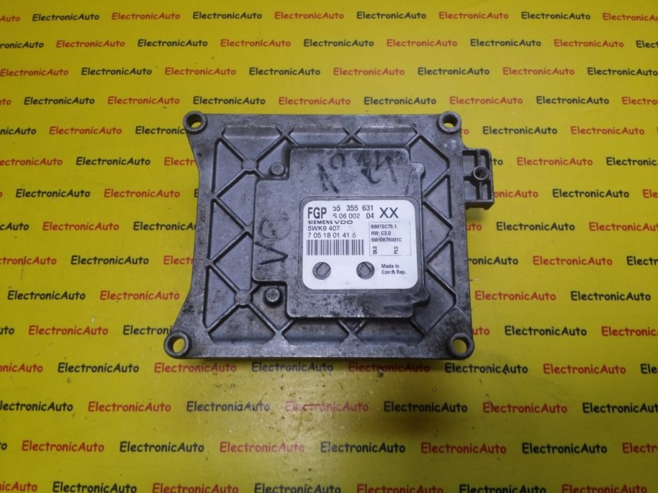 Calculator Motor Opel, 55355631, 5WK9407,