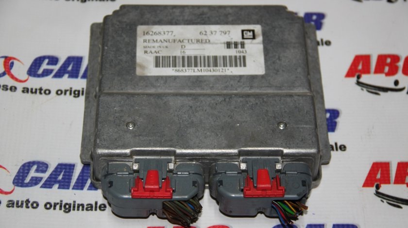 Calculator motor Opel Astra G 1.6 Benzina cod: 16268377 / 6237797 model 2000