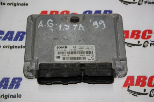Calculator motor Opel Astra G 1.7 TD cod: 90589736LS / 0281001670 model 2001