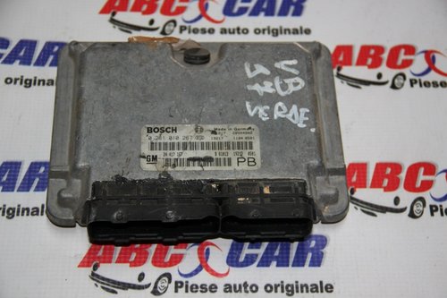 Calculator motor Opel Astra G 2.0 DTI cod: 24417167 / 24417167PB / 0281010267 model 2001