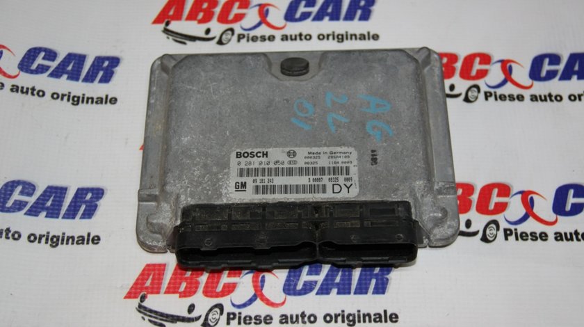 Calculator motor Opel Astra G 2.0 DTI cod: 0281010050 / 09181243DY / 09181243 model 2001