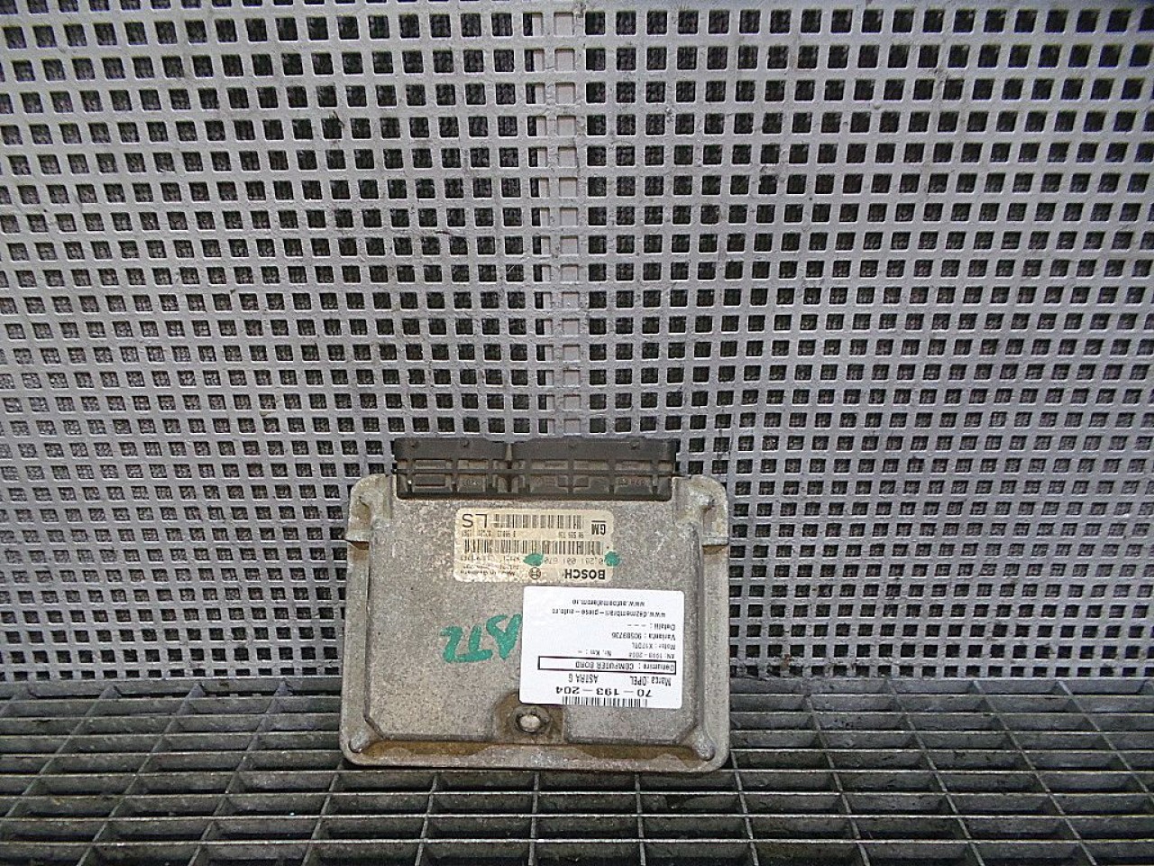 CALCULATOR MOTOR OPEL ASTRA G X17DTL - (1998 2004)
