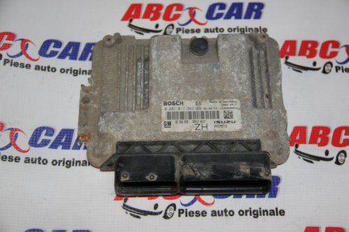 Calculator motor Opel Astra H 1.7 CDTI cod: 0281011943 / 55556829ZH model 2007