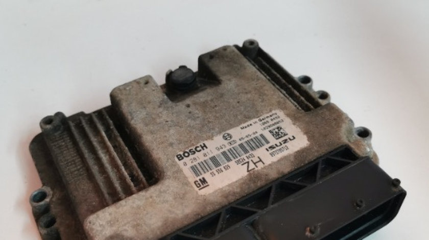 Calculator motor Opel Astra H 1.7 diesel Z17DTH ECU 0 281 011 943 ZH