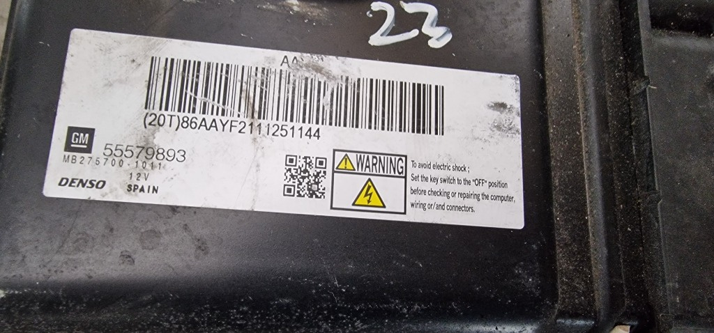 Calculator Motor Opel Astra J 1.7CDTI Euro 5 cod 55579893