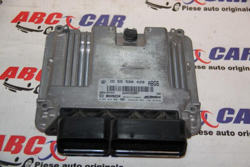 Calculator motor Opel Astra J 2009-2012 55590420