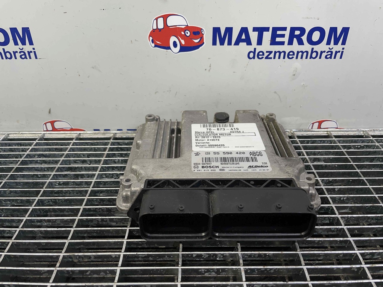 CALCULATOR MOTOR OPEL ASTRA J ASTRA J A13DTE - (2012 2015)