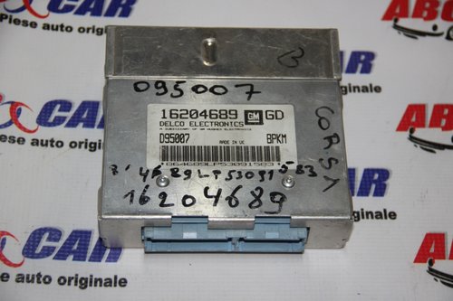 Calculator motor Opel Corsa B 1.2 Benzina cod: 16204689 / 16204689GD / D95007 model 1995