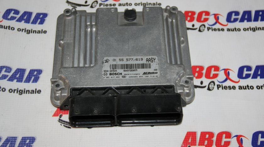 Calculator motor Opel Insignia 2.0 CDTI cod: 55577619 / 0281017453 model 2009