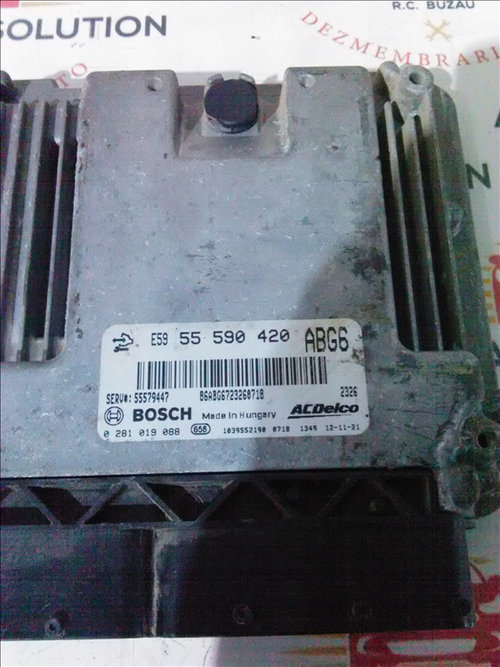 Calculator motor OPEL INSIGNIA 2.0 D an fabr. 2012
