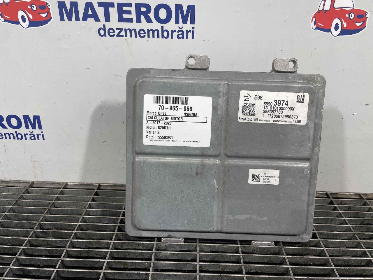 CALCULATOR MOTOR OPEL INSIGNIA B20DTH - 