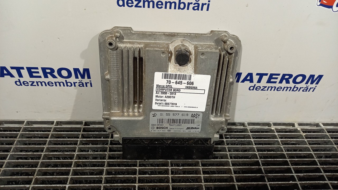 CALCULATOR MOTOR OPEL INSIGNIA INSIGNIA A20DTH - (2008 2013)
