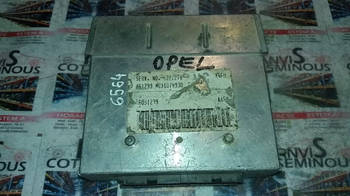 Calculator Motor OPEL KADETT E 1227278 / 16051299 AAFM / 16051299AAFM1227278 / 16051299 AAFM / 16051...