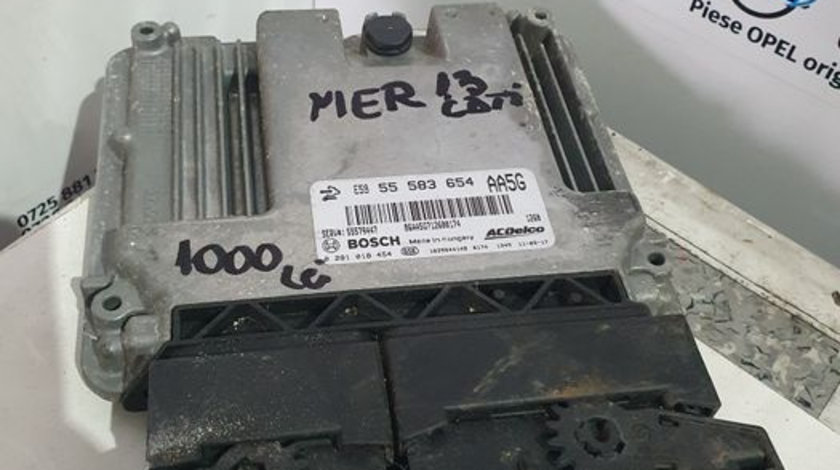 Calculator motor Opel Meriva 1.3 CDTI 55583654 0281018454 AA5G