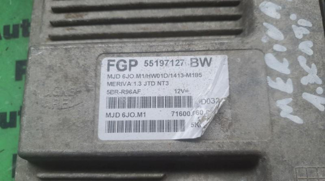 Calculator motor Opel Meriva B (2010->) 55197127bw
