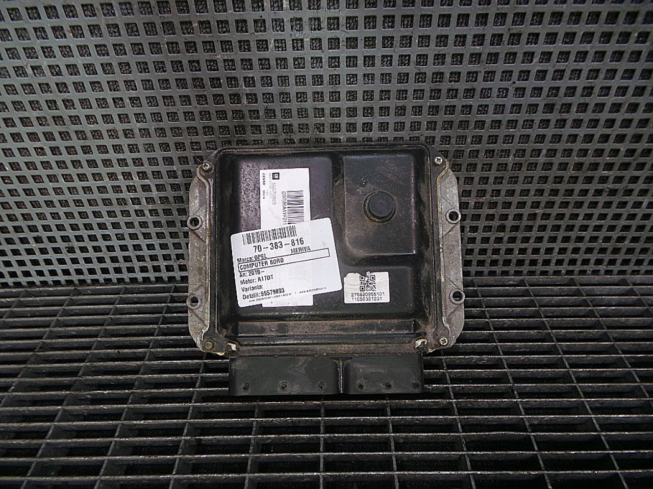 CALCULATOR MOTOR OPEL MERIVA B MERIVA B A17DT - (2010 2014)