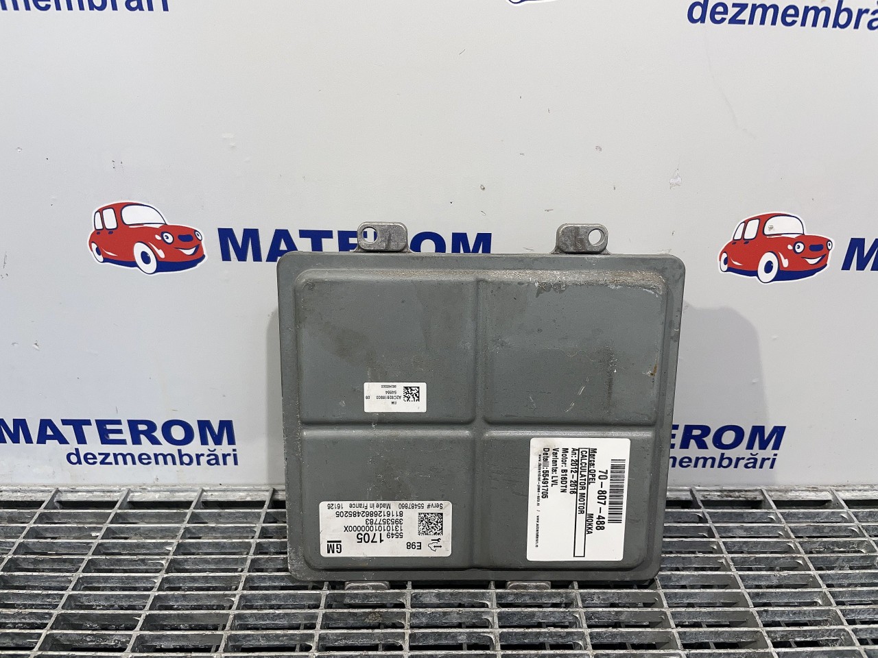 CALCULATOR MOTOR OPEL MOKKA MOKKA B16DTN - (2012 2016)