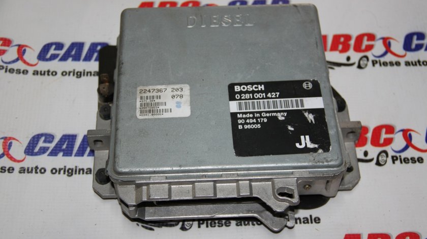 Calculator motor Opel Omega B 2.5 TD cod: 0281001427 / 90494179 / 90494179JL model 2000