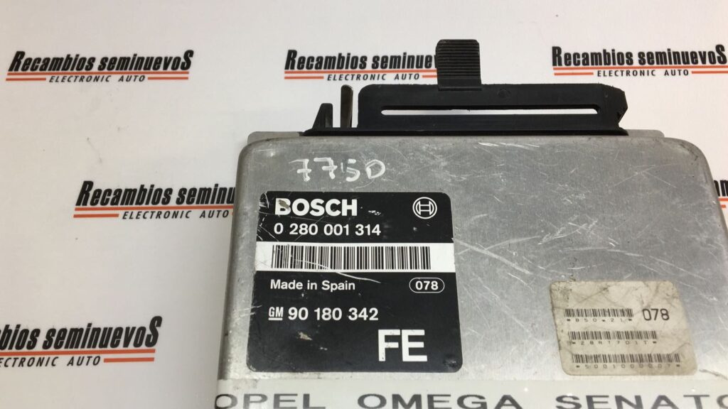Calculator Motor OPEL OPEL -CUALQUIER MODELO- 0 280 001 314 / 0280001314 / 90 180 342 / 901803420 280 001 314 / 0280001314 / 90 180 342 / 90180342