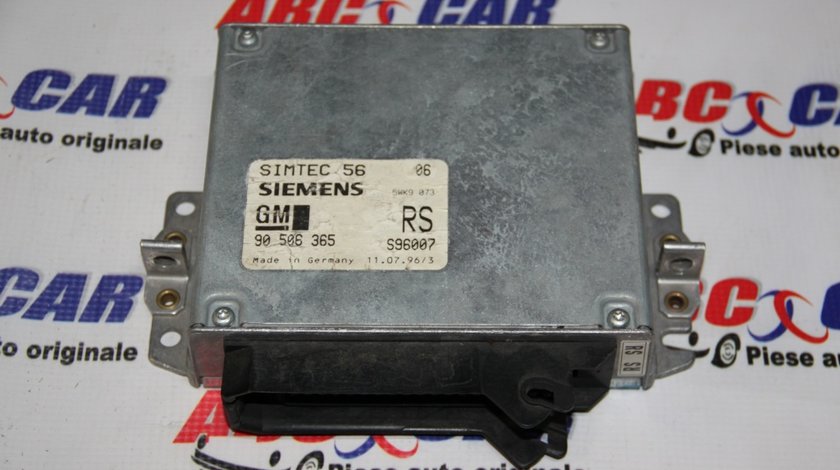 Calculator motor Opel Vectra B 1.8 Benzina cod: 90506365 / 90506365RS / S96007 model 2000