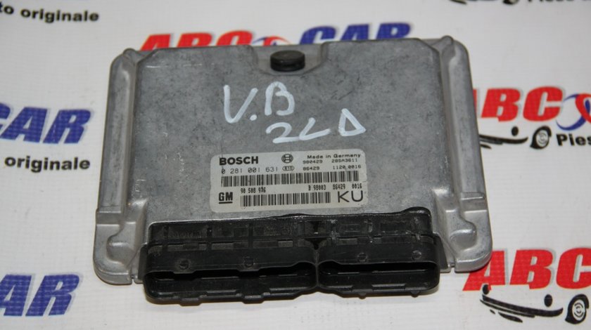 Calculator motor Opel Vectra B 2.0 DTI cod: 0281001631 / 90508976KU / 90508976 model 2000