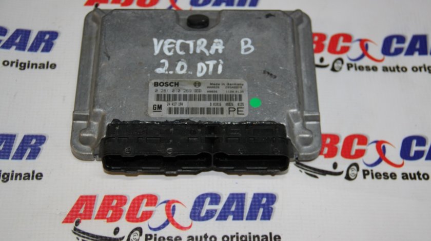 Calculator motor Opel Vectra B 2.0 DTI cod: 0281010269 / 24417194PE / 24417194 model 2000