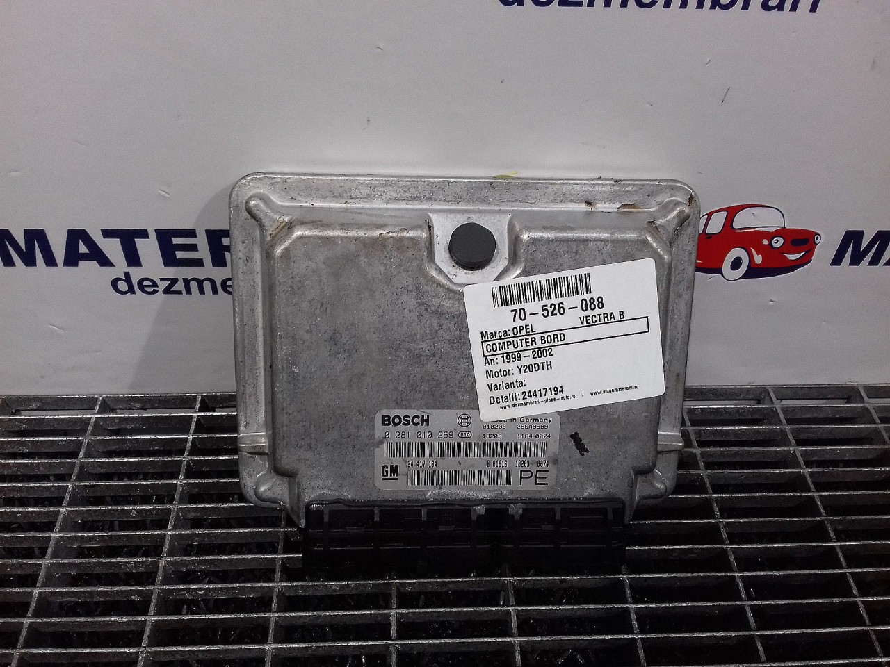 CALCULATOR MOTOR OPEL VECTRA B VECTRA B Y20DTH - (1999 2002)