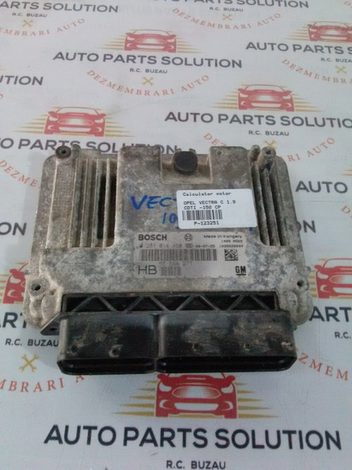 Calculator motor OPEL VECTRA C 1.9 CDTI -150 CP