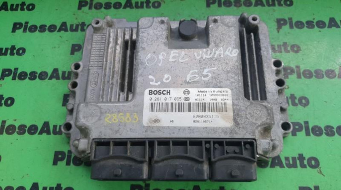 Calculator motor Opel Vivaro (2001->) 0281017065