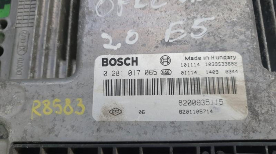 Calculator motor Opel Vivaro (2001->) 0281017065