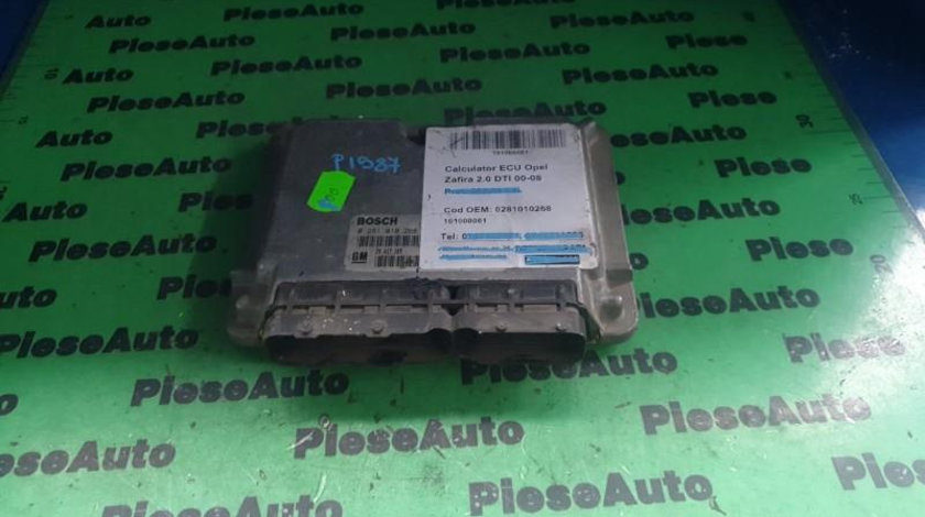 Calculator motor Opel Zafira A (1999-2005) 0281010268