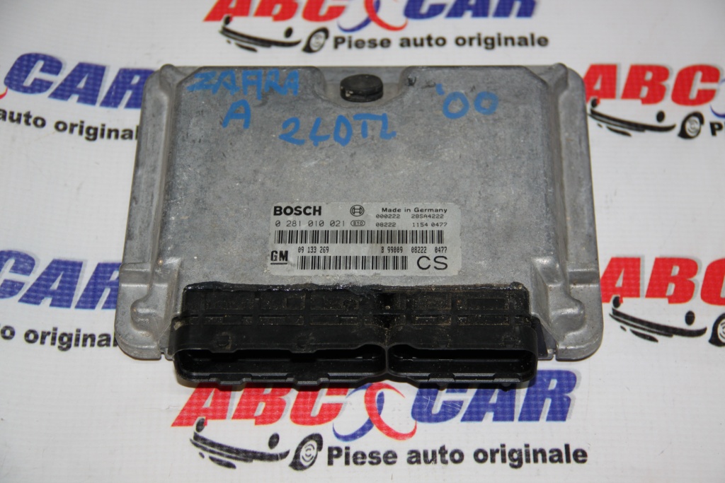Calculator motor Opel Zafira A 2.0 DTI cod: 09133269CS / 0281010021 model 2001