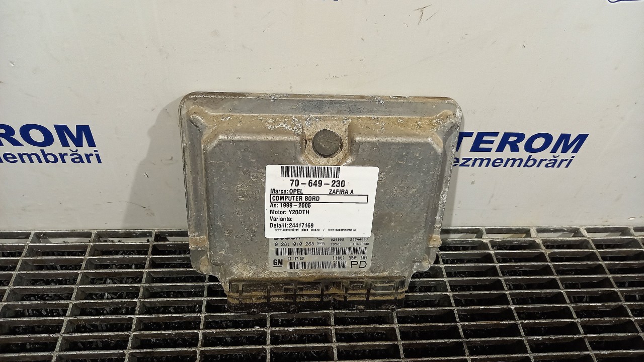 CALCULATOR MOTOR OPEL ZAFIRA A Y20DTH - (1999 2005)