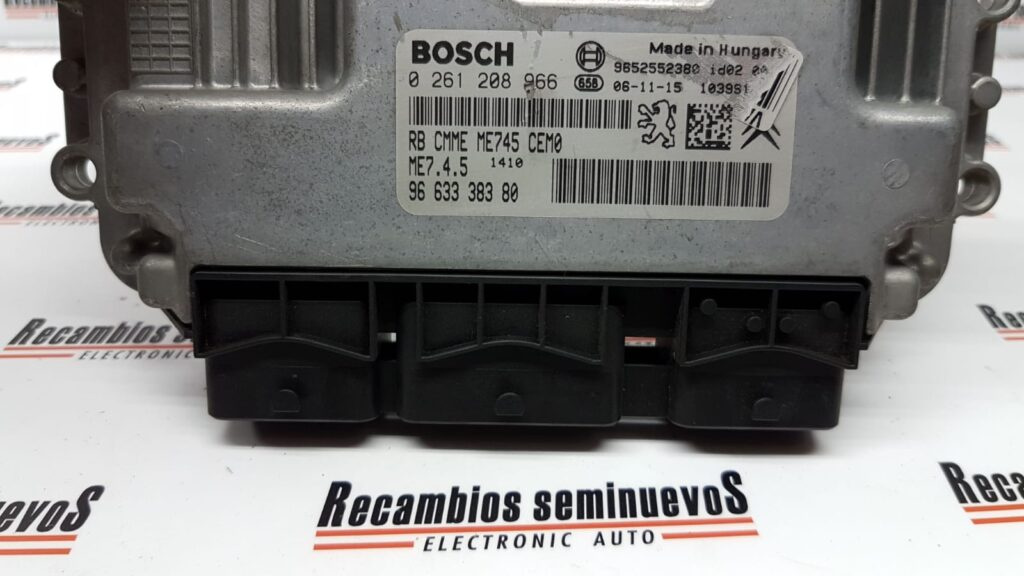 Calculator Motor PEUGEOT 1007, 0261208966, 9663338380, 9652552380,