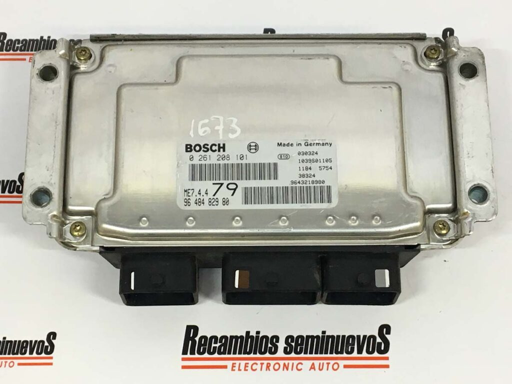 Calculator Motor PEUGEOT 206, 0261208101, 9648482980, 9643218980, ME744,
