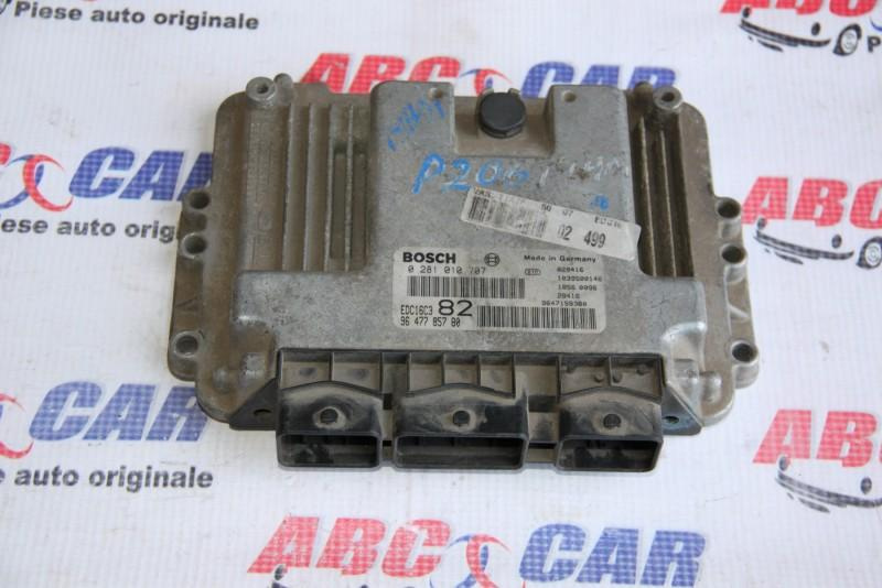 Calculator motor Peugeot 206 1998-2010 0281010707