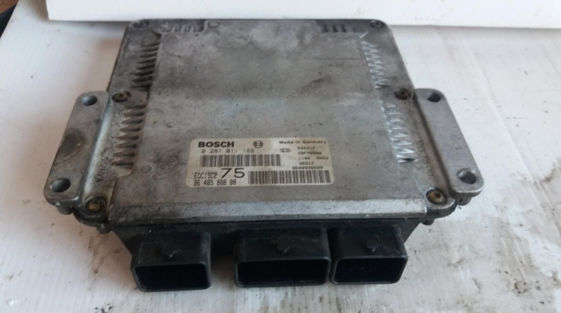 Calculator motor peugeot 206 2.0 hdi 9648588880 0281011188