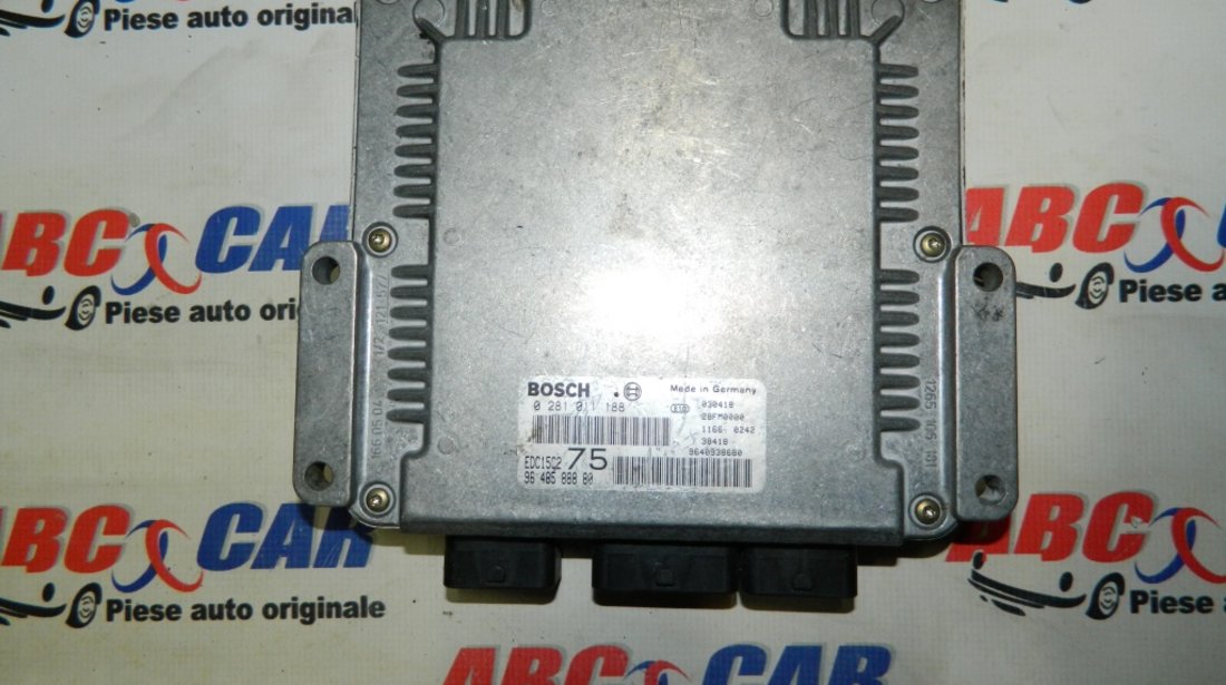 Calculator motor Peugeot 206 2.0 HDI cod: 9648588880